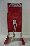 KNACKI 'Junior' - Walnuss Knackmaschine - Wal Man - das Original Made in Germany Der Profi Nussknacker zum einfachen knacken von Haselnüssen (Model 2015 'Vito') Rot